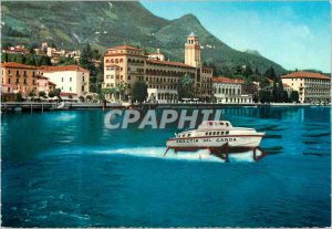 Postcard Modern Gardone Riviera Lake Garda Freccia del Garda Police