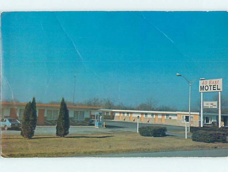 Pre-1980 THE 40 EAST MOTEL Hagerstown Maryland MD M4447