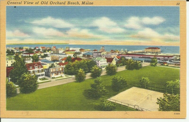 General View Of Old Orchard Beach, Maine