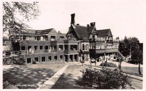 Moreland Hall, Alton, England, Early Real Photo Postcard, Unused