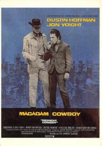 Midnight Cowboy, Dustin Hoffman, Jon Voight Movie Poster  