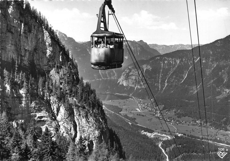 lot191 dachstein  obertraun krippenstein real photo austria styria cable car