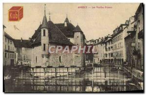 Old Postcard Prison Annecy old prison