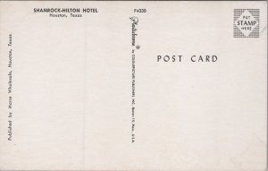 Shamrock Hilton Hotel Houston Texas Downtown Postcard C361