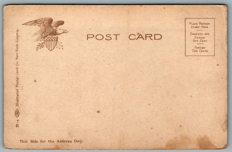 Postcard Hoboken NJ c1905 North German Lloyd S.S Co. Piers Aerial View Steamship