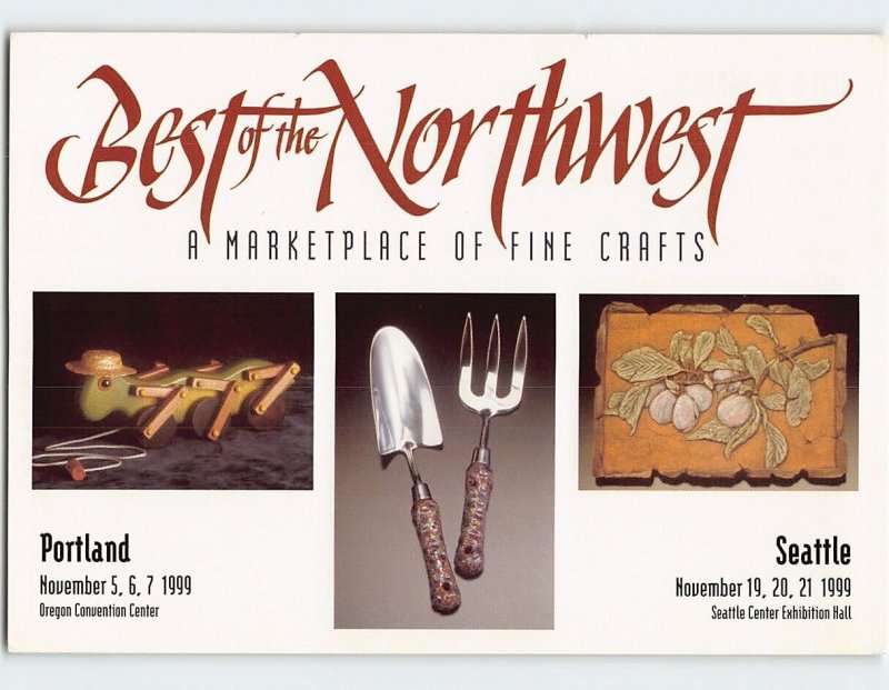 Postcard Best of the Northwest, A Marketplace Of Fine Crafts