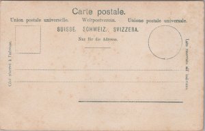 Switzerland Göschenen Vintage Postcard C221