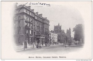 BRISTOL, England, United Kingdom; Royal Hotel, College Green, 00-10s