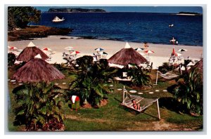 Beach View Contadora Island Panama UNP Chrome Postcard S13