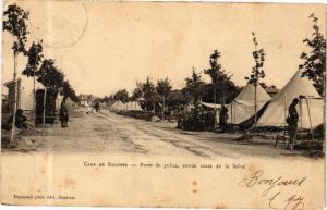 CPA Camp de SISSONNE Poste de police, entree route de la Selve (280300)