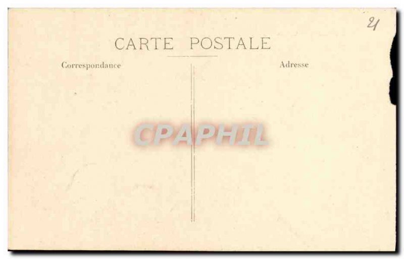 Old Postcard Dijon Square Darcy