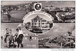 Netherlands Groeten uit Noordwijk Aan Zee Multi View Real Photo