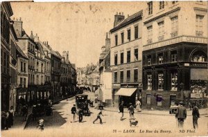 CPA LAON La Rue du Bourg (665729)