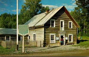 Canada British Columbia Barkerville Cottonwood House