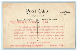 c1910 Advertising Art Manufacturing Company Amelia Ohio Little Rock AR Postcard 