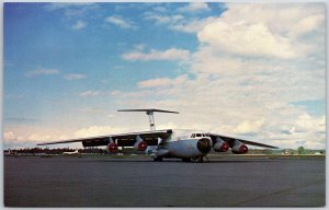 U.S. AIR FORCE Lockhead C-141A Starlifter MAC Aircraft Postcard