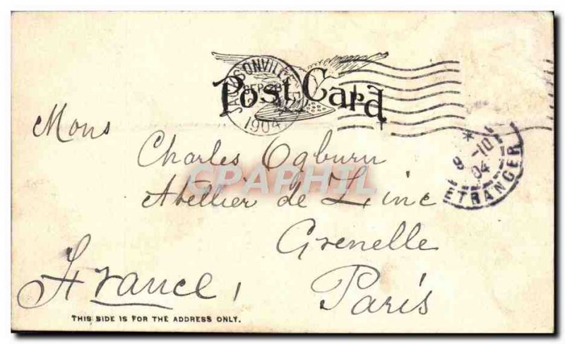 Old Postcard Greetings From Jacksonville