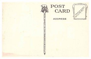 Postcard SCHOOL SCENE Merced California CA AS6504