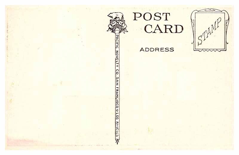 Postcard SCHOOL SCENE Merced California CA AS6504