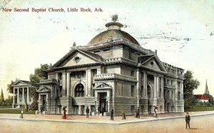 C.1910 New Second Baptist Church, Little Rock, Ark. Postcard P124 