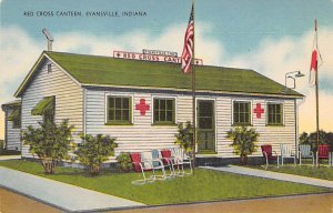 Canteen Evansville, Indiana USA American Red Cross Unused 