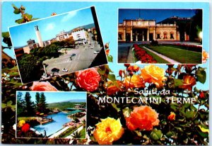 Postcard - Greetings from Montecatini Terme, Italy