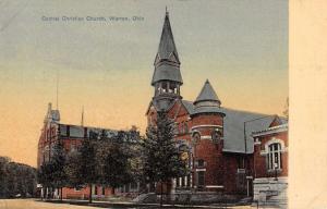 christian church warren ohio Antique Postcard L3006