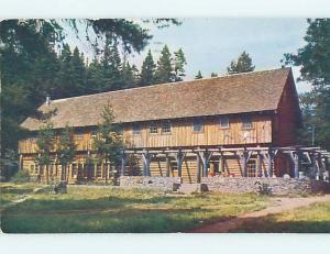 Pre-1980 LODGE SCENE Crater Lake National Park Oregon OR J7668