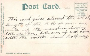 Vintage Postcard Railroad Up Mount Tom Holyoke Massachusetts MA Hugh C. Leighton