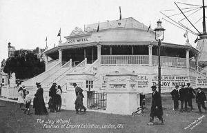 UK - England, London, Festival of Empire Exhibition 1911 The Joy Wheel