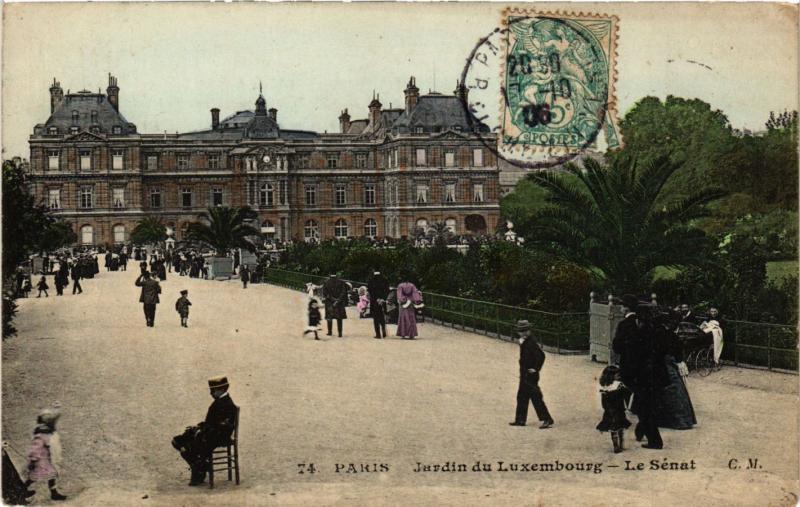 CPA Paris 6e Paris-Jardin du Luxembourg-Le Sénat (312027)