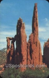 Ruins of Montezuma's Temple - Garden of the Gods, Colorado CO  