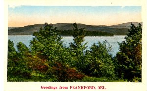 DE - Frankford. Greetings!