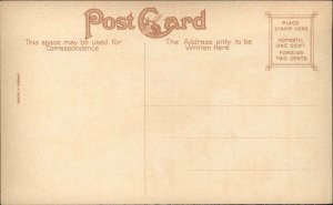 UTICA NEW YORK NY Trolley Streetcar Street Scene CIRCUS PARADE Postcard