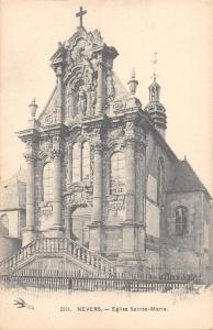 BF10443 nevers eglise sainte marie france          France