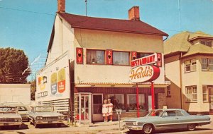 Ontario Canada Heidi's Restaurant, Prescott, Chrome Vintage Postcard U13387