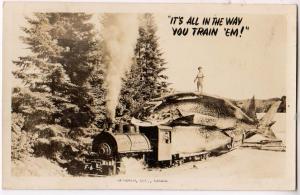 Exaggeration, Fishing, Train Full, Iamworth Ont