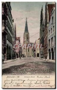 Postcard Old Munster I W Prinzipal Markt