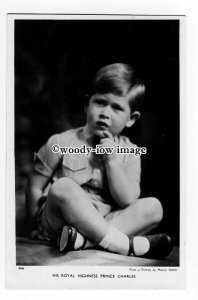 r2433 - His Royal Highness Prince Charles as a Young Boy - postcard - Tuck's