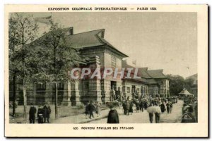 Old Postcard International Colonial Exposition Paris 1931 New Pavilion nether...