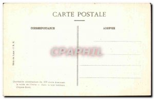 Old Postcard Loches Southern part Chateau De Logis Du Roi