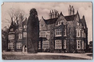 Hughesdale Victoria Australia Postcard Rendell Court 1910 Posted Antique