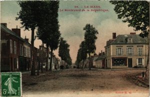 CPA LE MANS - Le Boulevard de la Republique (299364)