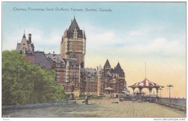 Chateau Frontenac from Dufferin Terrace, Quebec, Canada, 00-10s