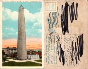 Bunker Hill Monument, Charlestown, Mass. (17322