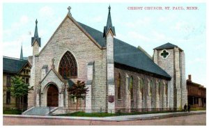 ST PAUL, MN Minnesota ~ CHRIST CHURCH c1910s  Ramsey County   Postcard