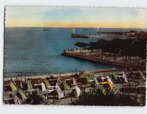 Postcard Square Botton, Les Deux Jetées, Royan, France