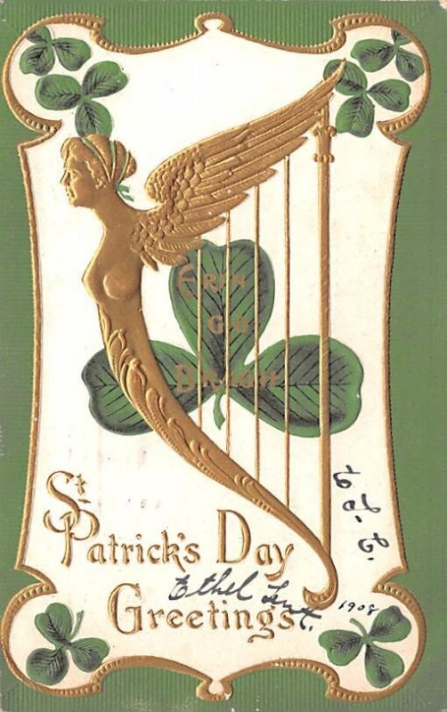 Saint Patricks Day  Saint Patricks Day Postcard