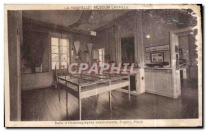 Old Postcard La Rochelle Lafaille Museum Hall of Oceanography