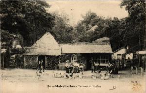 CPA MALESHERBES Taverne du Rocher (607561)